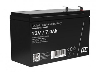 Green Cell VRLA 12V 7Ah AGM Battery