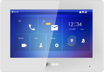 Dahua VTH5422HW-W video intercom monitor with touch screen and Wi-Fi