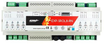 Roller shutter controller Ropam EXP-SROL8-RN to manage 8 roller shutters