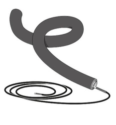 Condensate drain hose KVR 10-10 F2040/AMS for heat pumps 1 meter