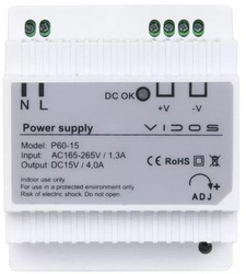 VIDOS P60/15 power supply