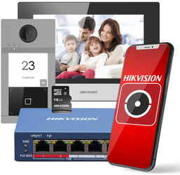 HIKVISION VIDEODOMOFON KIT DS-KIS604-S(C)(O-STD)/eu