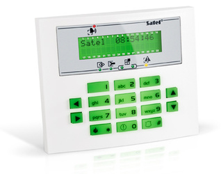Keypad for alarm systems SATEL INTEGRA INT-KLCDS-GR