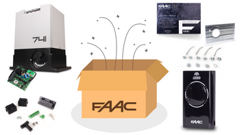 Delta 3 kit - FAAC 741 voor 900kg schuifpoorten
