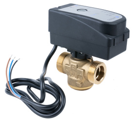 2-way zone valve AZV 453, DN20, G1", Kvs 10 m3/h, NO , normally open