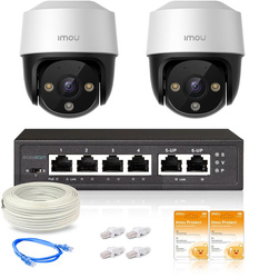 Imou Cruiser 4MP POE set of two IP cameras with Imou Protect Basic cloud service