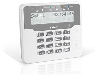 SATEL KEYPAD VERSA-LCDR-WH WITH READER. RFID