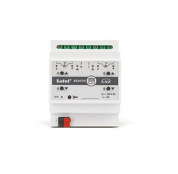 SATEL KNX 2gang redőny működtető 230V AC KNX-BSA12H