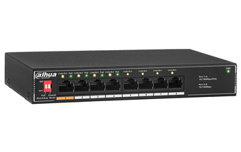 Switch Dahua SF1008LP 8 porturi 4x PoE 4x RJ45 60W 10/100 Mbps