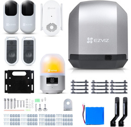 EZVIZ HG2 600 PRO sada pohonu posuvné brány - do 600 kg - 2K kamera, Wi-Fi, alarm - compLet