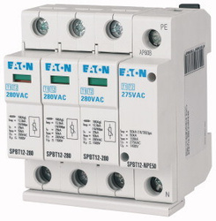 Surge arrester type 1+2 (B+C) SPBT12-280-3+NPE50