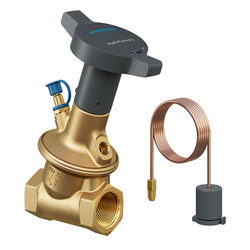 HydroControl D PN25 DN20 530 kPa valve with female thread and HydroPort valve