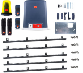 Kit BFT DEIMOS ULTRA BT B600 INT KIT + 5 m of gear rail - for 600 kg sliding gates