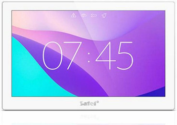 Clavier SATEL avec écran tactile 10" blanc INT-TSH210-W