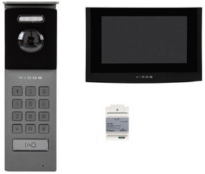 VIDOS 2IP S202 video intercom with M200B-X monitor set for intercom system