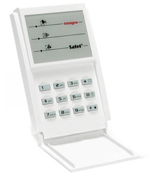 Clavier de partition INT-S-W pour systèmes d'alarme avec écran LCD