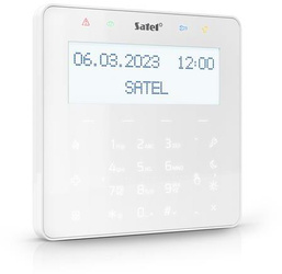 Manipulator SATEL INT-KSG2R-W mit Berührungstastatur und Näherungsleser