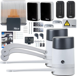 Kit d'automatisation Nice HOPP MyGO pour portails battants
