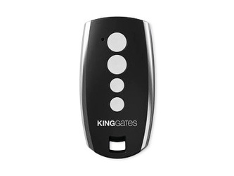 KING STYLO4K 4-channel remote control with dynamically variable code 433.92 MHz black