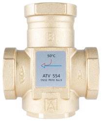 AFRISO ATV 554 DN32, Rp 1 1/4, kvs 9, 50°C