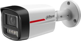 Dahua 8MP IP camera with 2.8mm LED illuminator for outdoor surveillance