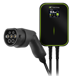 Green Cell WALLBOX EV POWERBOX 22kW TYPE 2 (6m) 3-FAZ EV14 charger