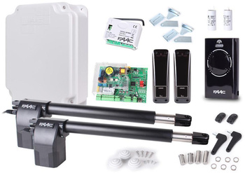 ALFA LONG starter kit - 51700425 FAAC 414 for 10m double-leaf gates