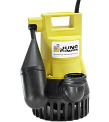 U3ks - submersible pump for dirty water with flushing system, float on a rigid arm, resistant to dry running