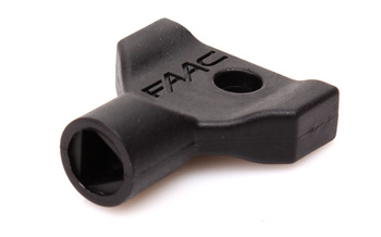 Unlocking key for FAAC S418/402/615/620/640/680/642/720 (triangular)