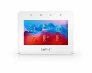 Manipulator SATEL with 4.3" touch screen INT-TSG2R-W white