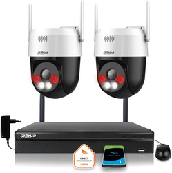 Dahua IP surveillance set wireless two 5MPx cameras P5AE-PV DVR 1TB