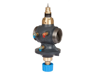 Multifunctional automatic valve AB-QM with measuring nipples DN40