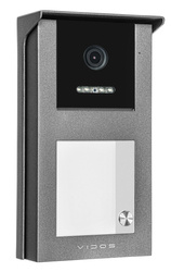 Video-Türsprechanlage IP-Außenstation Vidos S101-1 vandalensicheres Panel Full HD Kamerawinkel 125° IP54