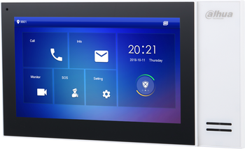 DAHUA VTH2421FW-P video intercom monitor with touch screen