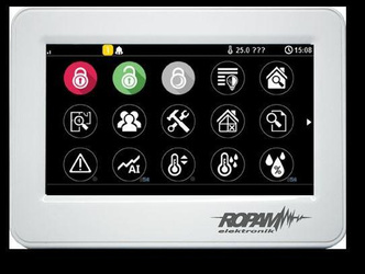 Ropam TPR-4WS-P Clavier tactile OptimaGSM, NeoGSM-IP
