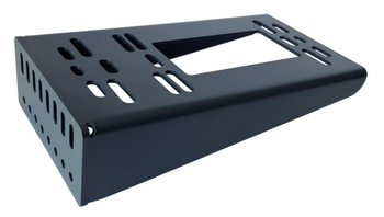Pole mounting base OCYNK RAL7016 for operators Nice, FAAC, Genius, SOMFY, BFT, DEA, CAME, ROGER