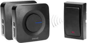 Wireless doorbell with 2 receivers ORNO OR-DB-MT-165